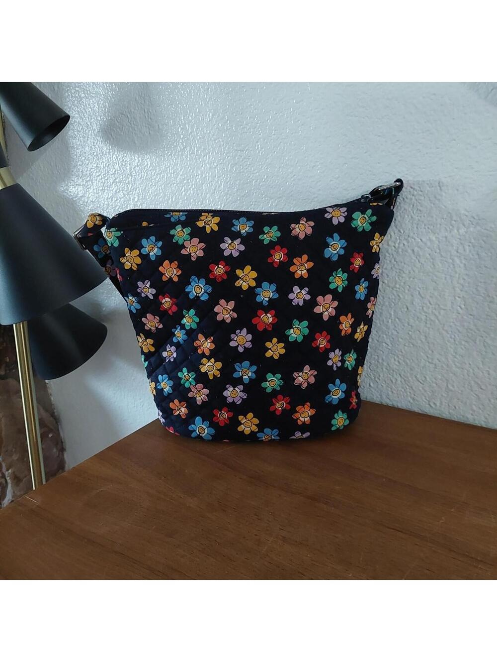 Vera Bradley Women's Black and Multi Bag